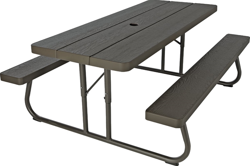 Lifetime Products 60110 Picnic Table 30 In W 72 In D 29 In H Hdpe