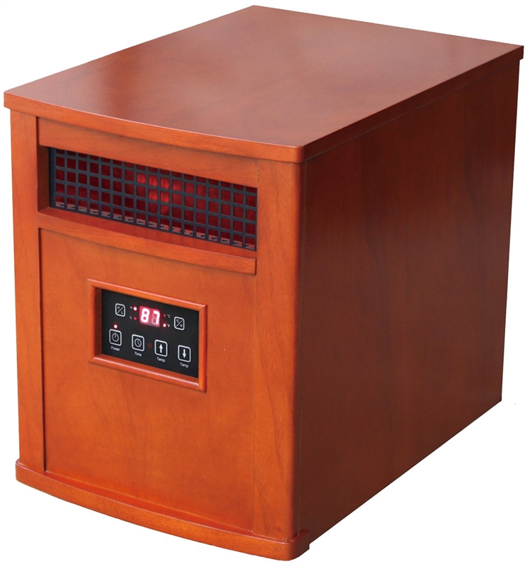 Comfort Glow QEH1500 Infrared Portable Electric Heater, 5120 BTU, 1000