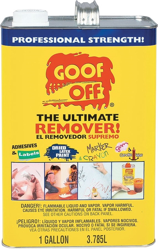 Goof Off FG657 Multi-Purpose Latex Paint Remover, 1 gal Can #VSHE4681888,  FG657
