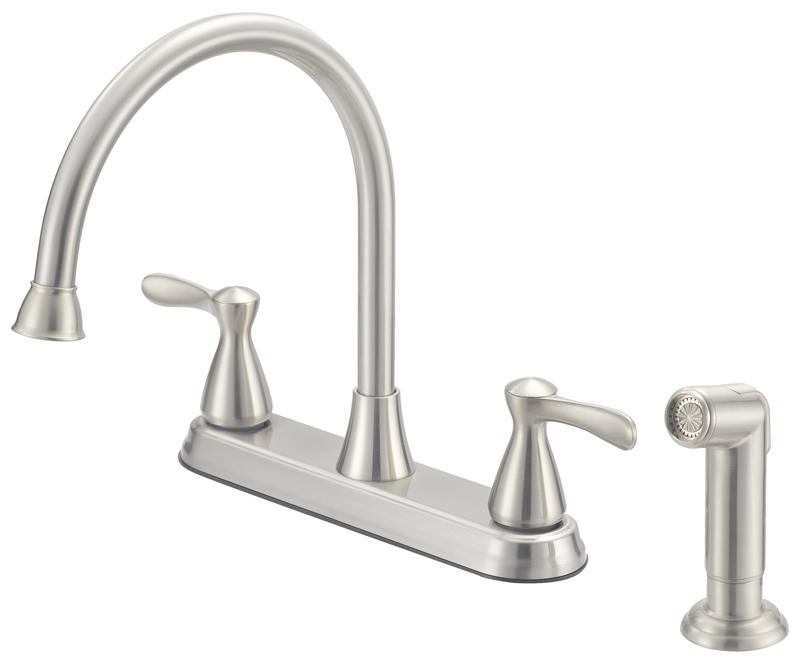 Boston Harbor Traditional Kitchen Faucet With Matching Side Spray