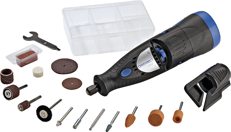 Dremel 200-1/15 2 Speed Garden Sharpener Rotary Tool Kit 