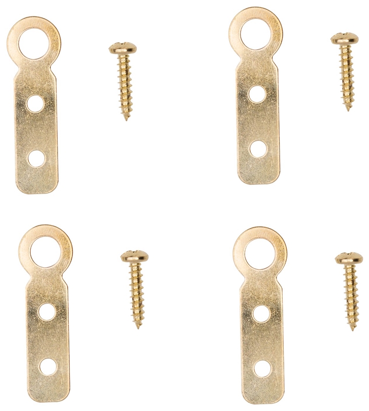 ProSource PH122227PS Flat and DRing Picture Hanger, Steel, Polished