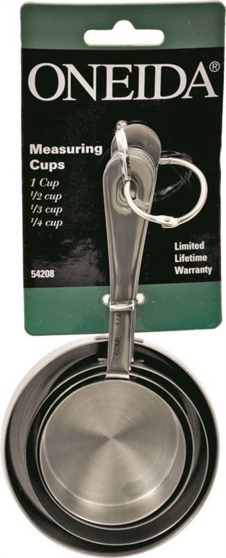 Norpro Stainless Steel Measuring Cups, 4 Piece Set 3052