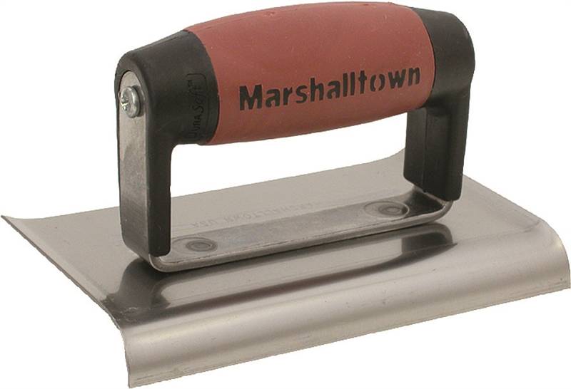 Marshalltown 6 X 6 Blue Steel Edger -1/2" Radius, 5/8" Lip With