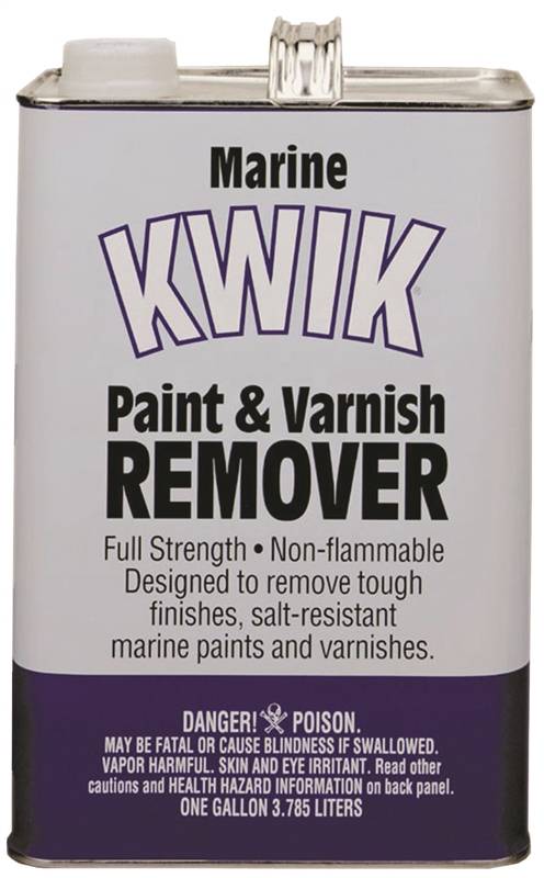 Kwik Gmr Marine Paint And Varnish Remover Gal Hazy Colorless