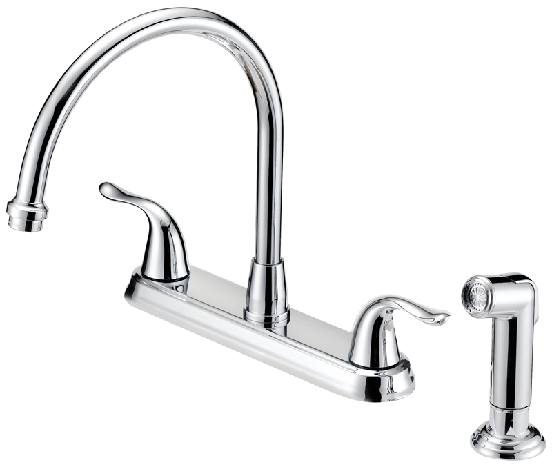 Boston Harbor Kitchen Faucet, 1.75 Gpm At 60 Psi, 8 In Center Distance