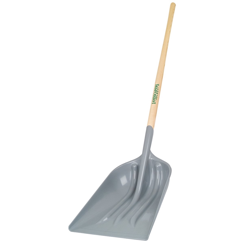 thumbnail image 2 of Westward 12U492 Aluminum Scoop Shovel – #12 Blade, 27" D-Grip Handle, Yellow 2 of 4