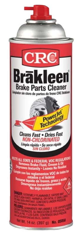  5050 Non-Chlorinated Brake Part Cleaner, 150 g, Aerosol Can .