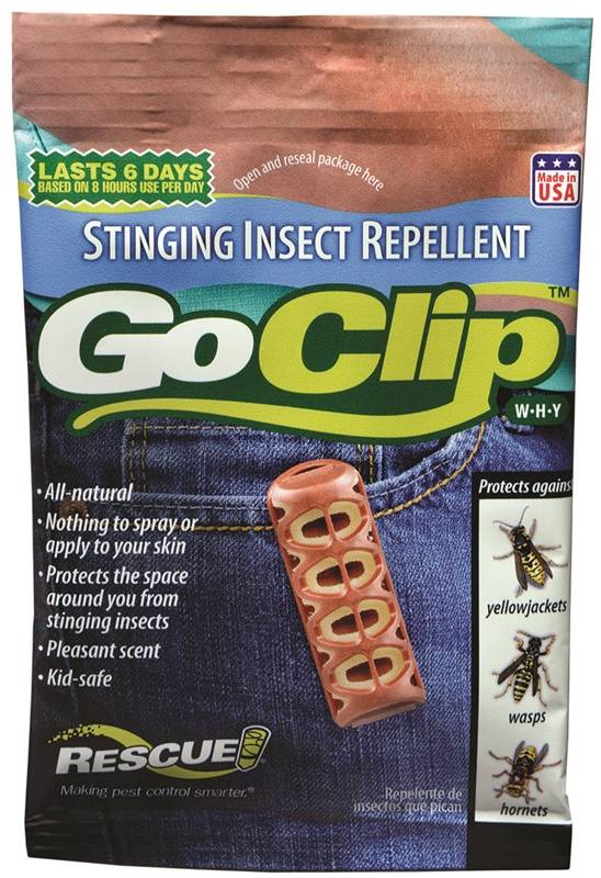 Rescue Personal Stinging Insect Repellent, Solid Containing Liquid