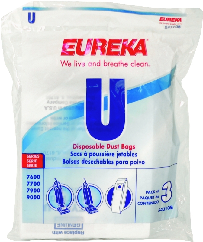 Eureka 54310C-6 Disposable Type U Vacuum Cleaner Bag