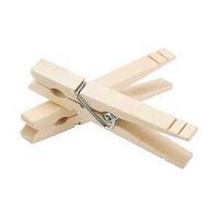 CLOTHESPINS SPRING WOODEN NATL