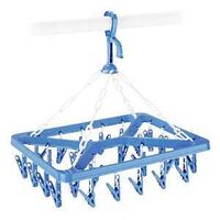 CLIP & DRIP HANGER WITH CLIPS 