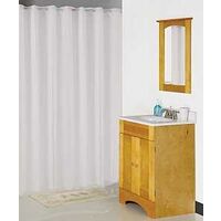 Homebasix XG-02-WH Shower Curtains