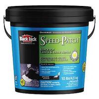Black Jack Speed-Patch Series 6460-9-20 Crack and Hole Repair, Liquid, Black, Mild Hydrocarbon, 10 lb Pail