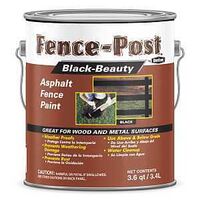 ASPHALT FENCE PAINT BLACK 1GA 