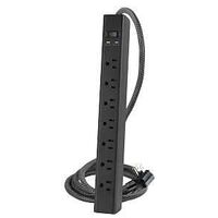 0202960 - SURGE STRIP 7-OT 1500J BLK 4FT