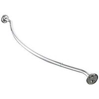 0213108 - SHOWER ROD CURVED CHRM 52-72IN