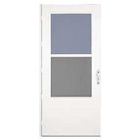 0214098 - STORM DOOR 32IN REVERSA WHITE
