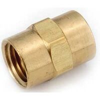 Anderson Metal 756103-02 Brass Pipe Coupling