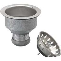 PlumbPak PP5412 Kitchen Basket Strainer With Fixed Cup Lock