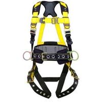 HARNESS WITH WAIST PAD MED-L  