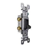GROUNDG TOGG SWITCH SP BLK 15A