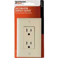 RECEPTACLE DECO IVORY 15A 125V