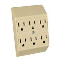 ADAPTER 6 PLUG-IN 3WR IVRY 15A