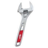 WRENCH ADJUSTABLE WIDE-JAW 8IN