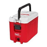 COMPACT COOLER PLSTC RED 16QT 