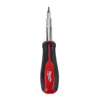 SCREWDRIVER W/SQ DRIVER 11IN1 