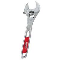 ADJUSTABLE WRENCH CHROME 10IN 