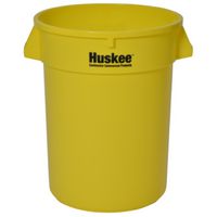 Huskee 3200YW Huskee Round Refuse Trash Receptacle