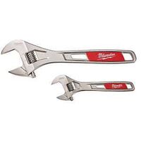 ADJUSTABLE WRENCH SET 10 & 6IN