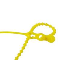 CABLE TIE BEAD 24IN YELLOW    