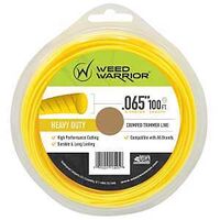 Weed Warrior 17405 Trimmer Line, 0.065 in Dia, 100 ft L, Nylon