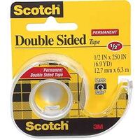 0318576-TAPE DOUBLE STICK 1/2X250IN