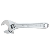 WRENCH ADJ CARDED CHROME 4IN  