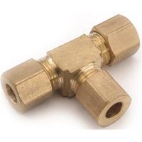 Anderson Metal 750064-14 Brass CompressionTee