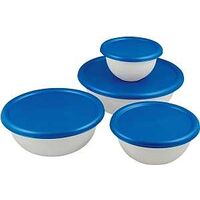Sterilite 7479406 Round Covered Bowl Set With Lid