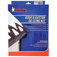 Frost King RC Roof De-Icing Cable With Shingle Clips