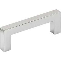 Amerock Monument Series BP3657826 Cabinet Pull, 3-3/8 in L Handle, 3/8 in H Handle, 1-3/16 in Projection, Aluminum