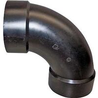 Genova Products 83840 ABS-DWV 90 Degree Long Sweep Elbow