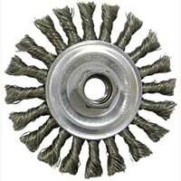 0556993 - WHEEL BRUSH 4IN TWIST KNOT CRS