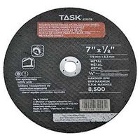 TASK 32157B Cutting Wheel, 7 in Dia, 1/8 in Thick, 5/8 in Arbor