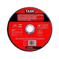 TASK 32033B Cutting Wheel, 4 in Dia, 1/16 in Thick, 5/8 in Arbor
