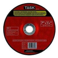 TASK 36456B Cut-Off Wheel, 4-1/2 in Dia, 1/16 in Thick, 7/8 in Arbor