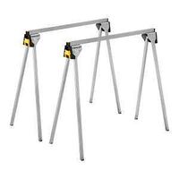 Stanley STST11154 Sawhorse, 1000 lb, 29 in H, Metal