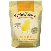 NatureServe 101010 Chick Starter Grower Feed, Crumble, 10 lb Bag