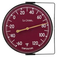 La Crosse 104-1512 Weatherproof Analog Thermometer